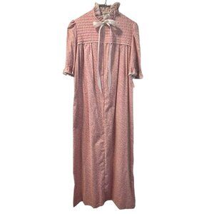 VTG Women’s JC Penney Robe Sz Medium Loungewear Gown House Coat Dress Mumu NWT